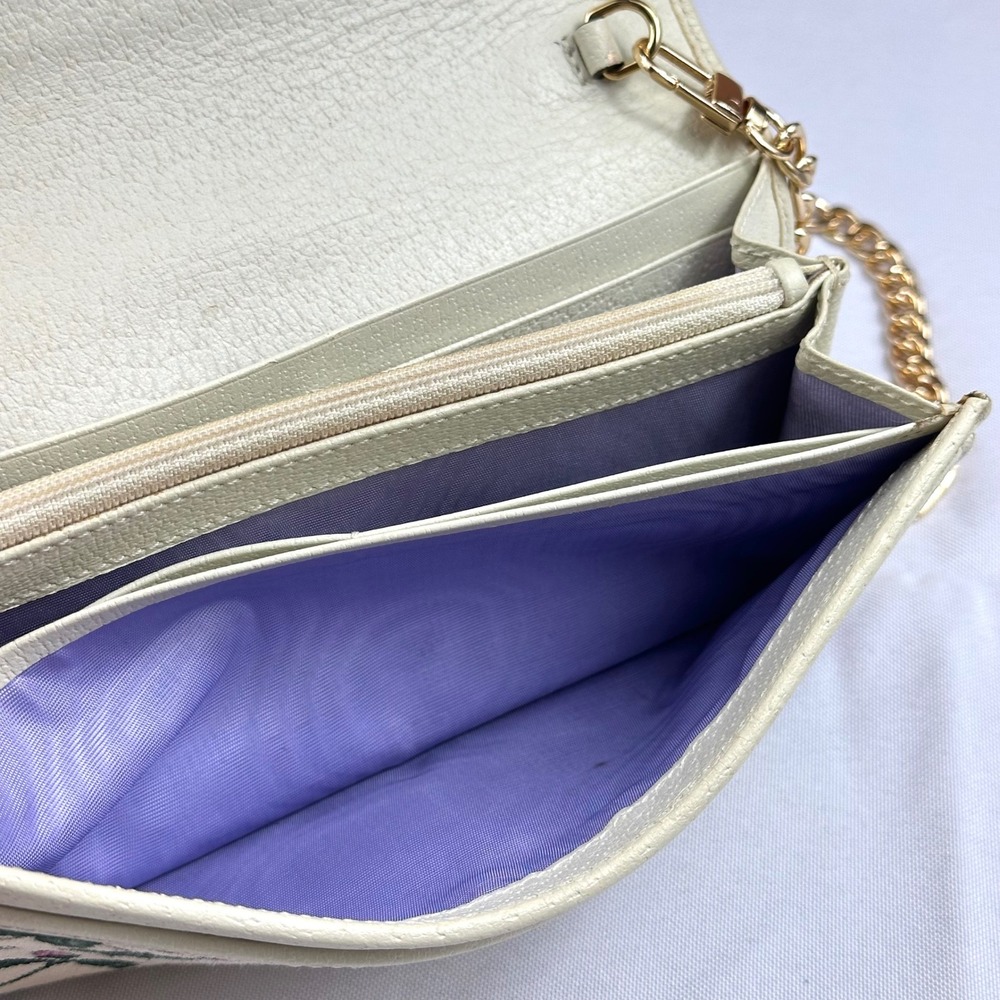 Gucci Flora Canvas Marmont Wallet on Chain Limited Editionw/ Box & Dust Bag - Picture 7 of 15